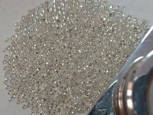 1.90 MM Naturel Forme Ronde Lâche Diamants D-E-F Couleur VVS Clarté 1.00 CT 100% Pure Qualité TWC Certifié - Product Image 4