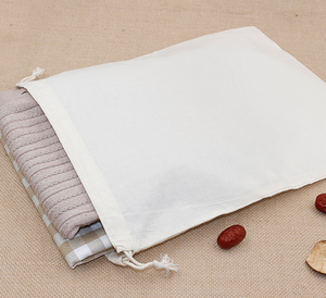 Đóng gói tùy chỉnh bông Linen Dây Kéo Túi cho bông đầy màu sắc chuỗi Túi Quà Tặng với logo in thấp moq - Product Image 5