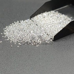 0.7 À 1.2 MM Diamant Blanc Naturel Coupe Ronde Poli 0.7 À 1.2 MM D E Couleur SI Pureté Diamants Mêlée En Vrac - Product Image 2