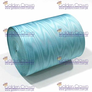 Cinta Moire de grogrén ecológica al por mayor azul cielo | Accesorios de ropa Masonic Regalia | Cintas Moire - Product Image 3