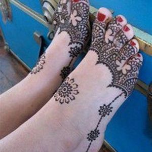 Cost-efficient Red Henna <b>Tattoo</b> Sticker <b>Temporary</b> Effortless <b>Tattoo</b> Making by Nayab Organic - Product Image 1