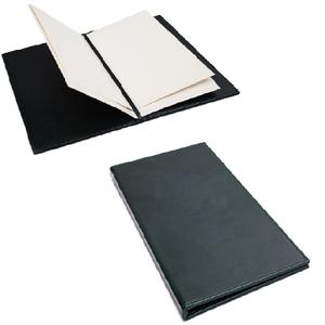 Suministros de restaurante de fabricación industrial profesional Cubierta de menú Soporte de menú de cuero elegante - Product Image 1