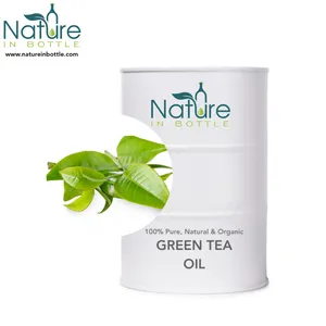Olio di tè verde biologico | Olio di semi di tè verde | Camellia sinensis-oli essenziali puri e naturali al 100%-prezzo all'ingrosso all'ingrosso