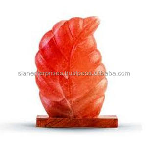 Découvrez la meilleure lampe au sel spéciale en forme de feuille de l'Himalaya de Sian Enterprises - Product Image 2