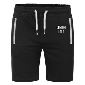 Custom Logo Mens Cotton Joggers <b>Shorts</b> custom logo Half Length <b>Gyms</b> Fitness Bodybuilding Casual Joggers Workout Brand Sporting - Product Image 5