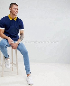 Usine en vrac vente en gros directe pas cher polos broderie sur mesure hommes polo respirant personnalisé - Product Image 4