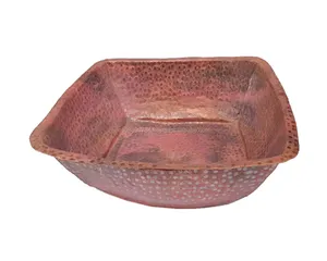 Pé Spa Bowl Metal Tigela Grande para Exportação Prego Hammered Copper Bowl Pedicure Alta Qualidade Decorativa