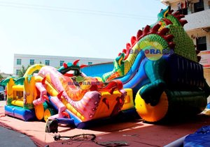 Parc gonflable géant 14x9x6m, aire de jeux gonflable - Product Image 2