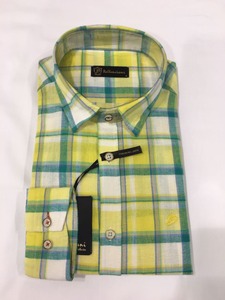 Hot Selling High Visibility Wholesale Casual Fashion Man Mens <b>Plaid</b> Flannel <b>Shirts</b> - Product Image 3