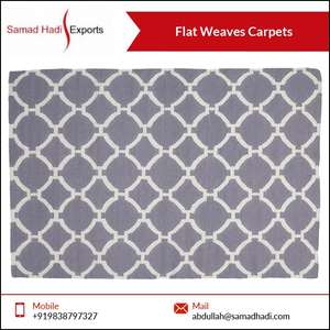 หรูหราซุปเปอร์นุ่มสีธรรมชาติแบนสานพรมโมเดิร์นพรมขนสัตว์สําหรับพื้นและพรมหรูหราสําหรับขายส่ง - Product Image 3