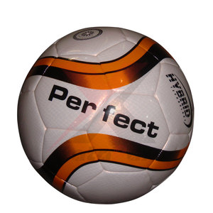 Balón de fútbol 4/5 de tamaño personalizado directo de fábrica de PVC/PU para entrenamiento y juegos en interiores/exteriores - Product Image 6