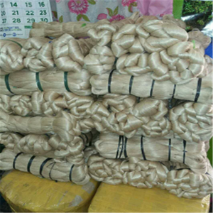 Material de papel de pared de hilo de madeja, abaca natural hecha a mano para tejer fibra de abaca tinagak para material de decoración - Product Image 1