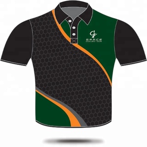 Diseño Personalizado de Alta Calidad, Sublimación para Camiseta Polo de Manga Corta, Talla Grande, Jersey Formal, Transpirable, Cuello de Compresión, Lisa - Product Image 1