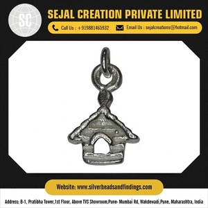 Impressionnant bijoux en argent sterling 925 du fournisseur du marché personnalisé, y compris des breloques pendentifs en croix pavées de diamants - Product Image 4