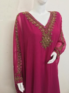New Dubai emirati arabi uniti FANCY MODERN Kaftan ARABIAN WEDDING DRESS Style Plus Size Made IN India plus size fit all lady <span class=keywords><strong>abbigliamento</strong></span> <span class=keywords><strong>donna</strong></span>