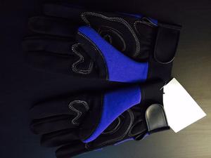 Gants de travail pour hommes, accessoire de sécurité en cuir de protection des mécaniciens de la Construction - Product Image 3