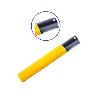 หวีใบมีดสแตนเลสสำหรับตัดขนสุนัขด้ามจับง่าย - Product Image 3