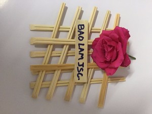 Baguettes jetables écologiques de 21 à 24 cm, baguettes de sushi en bambou fabriquées au Viet Nam avec logo, couverture en papier en vrac - Product Image 6