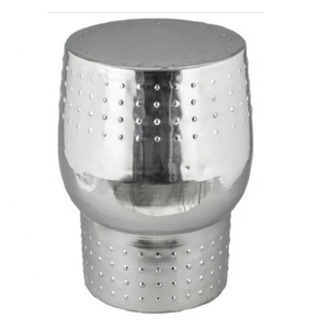 TABLE basse en marbre blanc, meuble de canapé en métal, TABLE de chevet, meilleure vente - Product Image 3