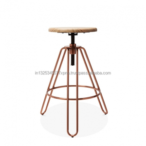 ม้านั่งทองแดงทำจากไม้ - Product Image 1