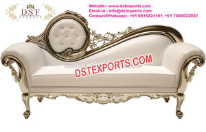 Juego de Sofás Maharaja para Bodas de Bollywood, Juego de Sofás Maharaja Dorados para Bodas Indias, Fabricante y Exportador de Muebles para Bodas en el Reino Unido - Product Image 4