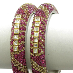 Indian Traditional 5 <b>Row</b> Latest Design Lakh Bangles - Product Image 1