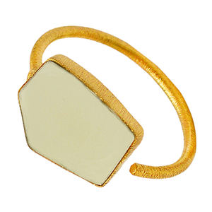 Natural Lemon Quartz Gemstone Gold Plated <b>Ring</b> 925 Sterling Silver <b>Ring</b> Jewelry <b>Fashionable</b> <b>Ring</b> for Wedding, Anniversary - Product Image 3