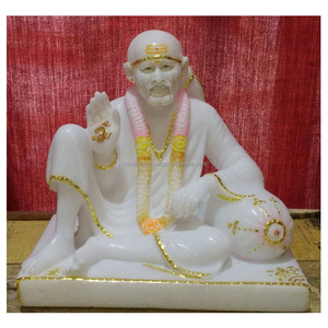 Makrana Marble Sai Baba statue - Product Image 1