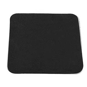 Ensembles de sous-verres carrés en acier inoxydable de style classique moderne avec support de base - Product Image 3