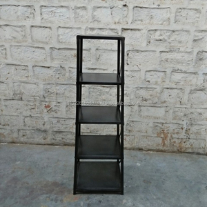 Estantería Metálica Industrial Moderna de 4 Niveles, Librería Abierta, Estante de Exhibición para Libros, Plantas, Decoración, Hogar, Oficina, Sala de Estar - Product Image 3