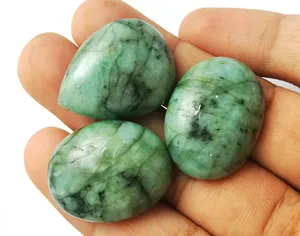 Natural Emerald Loose Gemstone Cabochon