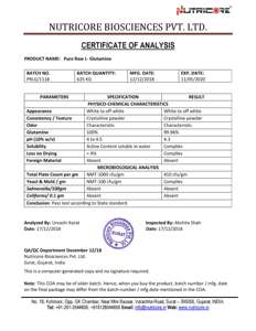 L-Glutamina en Polvo 100% Natural Pura y Cruda para Apoyo Digestivo, Dosis de 5 g, Tamaños de 100/250 g, Uso para Adultos - Product Image 6