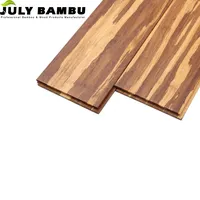 Hot Selling 14mm Thickness Waterproof Tiger Stripe Strand Bamboo Wood Flooring for Indoor Use