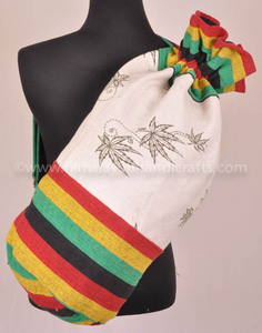 Rasta impreso cáñamo mochila organismo de reglamentación bancaria 0009 b - Product Image 5