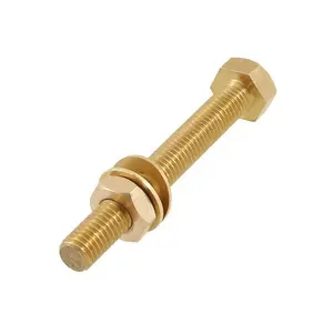 Brass Bolt Nut Customized Made In India