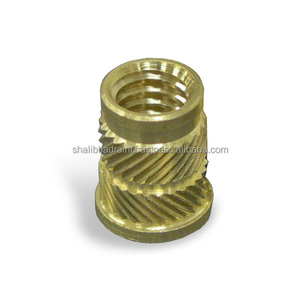 Insertos de unidad hexagonal de latón, fabricante de tuercas de inserción, tornillo de latón - Product Image 3