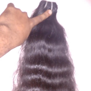 Tejido de pelo Remy virgen indio alineado con cutícula DE LA India 2026 superventas 12A una máquina de donante doble trama 100g - Product Image 1