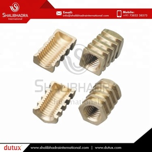 Insertos de Expansión Roscados de Latón de Grado Industrial, Fijaciones Moleteadas de Ajuste Preciso, Acabado Pulido, Calidad Certificada - Product Image 6