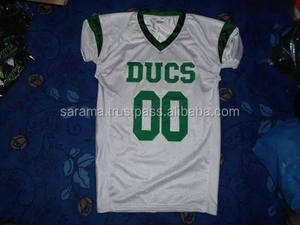 Uniforme da Football americano personalizza la tua maglia da Football americano uniforme a consegna rapida con cuciture pulite - Product Image 3