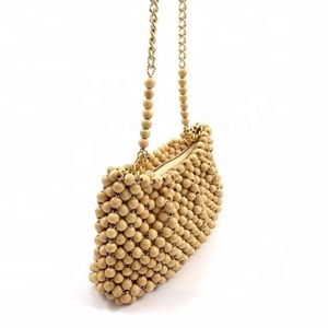 กระเป๋าลูกปัดไม้ - Product Image 2