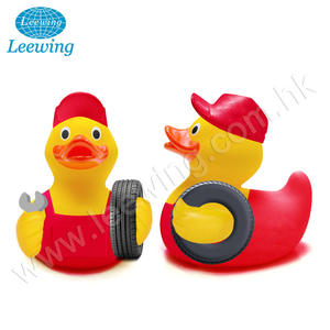 Article Cadeau En Plastique PVC Vinyle Ingénieur En Caoutchouc Canard - Product Image 4
