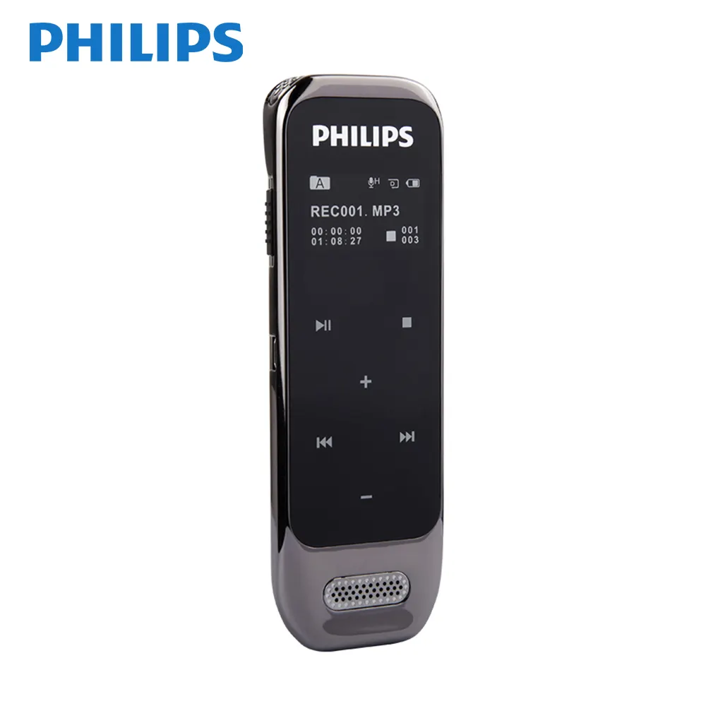 PHILIPS Touch Buttons Telephone Digital Sound Voice Recorder 8ギガバイトSmall Recording Devices