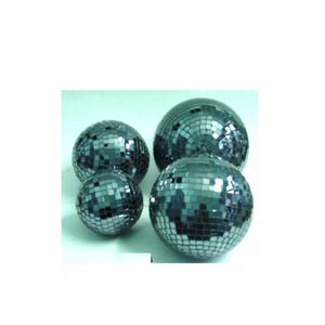 Boule décorative en mosaïque de verre noir, toutes tailles et couleurs, décoration d'intérieur pour le salon - Product Image 4