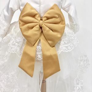 ชุดเดรสยาวลูกไม้สีขาวสำหรับเด็กผู้หญิงชุดปาร์ตี้และวันเกิด0-6เดือน6-12เดือน - Product Image 2