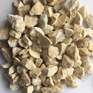 Carreaux de porcelaine modernes 15x20mm, finition flammée jaune caillou en marbre pour cuisine, salle de bain, sol de villa, design graphique - Product Image 1