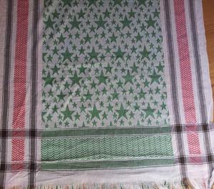 Ethnic Style Multi-Color Cotton Canvas Arab Scarf Printing Pattern Hijab for Summer and Autumn Season - Product Image 1