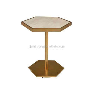 TABLE basse en verre massif style moderne, décoration d'intérieur, en marbre - Product Image 1