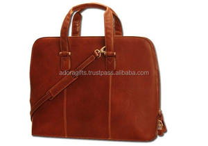 Bolsos de Cuero para Portátil de 14 Pulgadas / Bolsa de Cuero Promocional para Portátil / Mejores Bolsos de Cuero para Hombre - Product Image 4