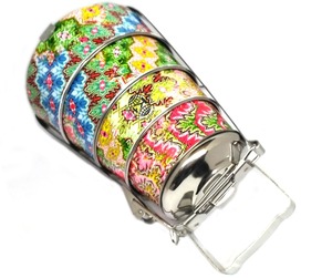 Boîte à lunch en acier inoxydable de haute qualité à 4 ou 5 étages avec thermos isolé - Product Image 1