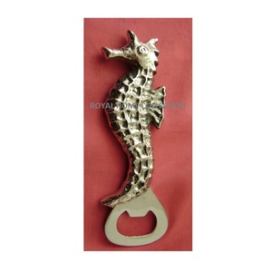 Abridor de botellas de vino con cabeza de pescado, accesorios de barra, abridor de botellas personalizado, la mejor calidad, Metal, aluminio, niquelado - Product Image 2